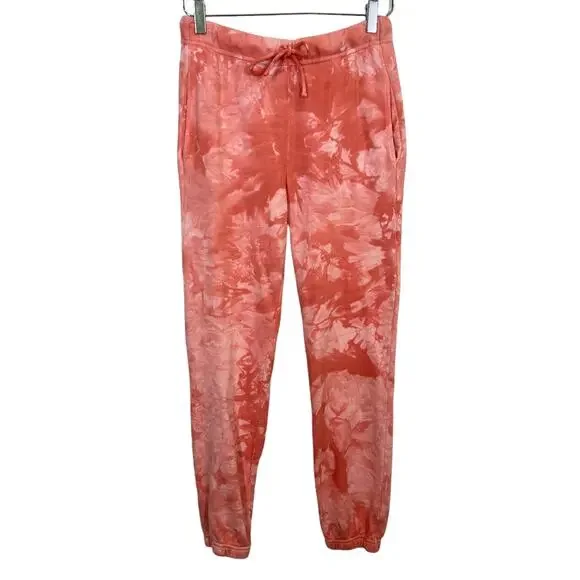 Cotton Citizen Milan Jogger Sweatpants Small Dahlia Crystal Tie Dye Sweats Pink - Picture 3 of 8